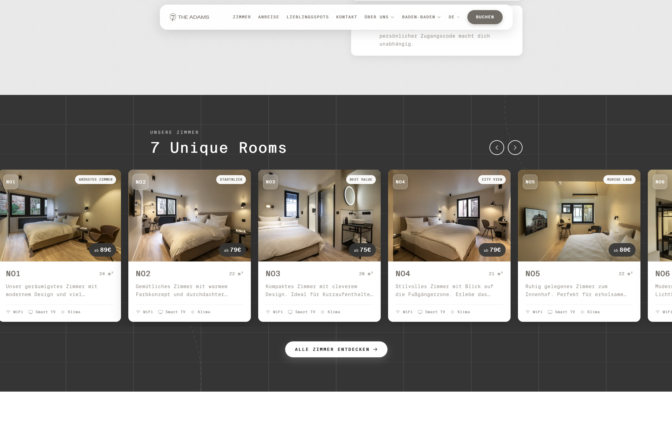 The Adams Hotel Unterseite